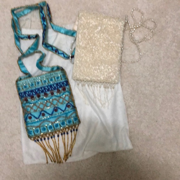 Two little beaded bags. - Picture 2 of 2